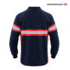 Polo Shirt Navy Red - Image 2